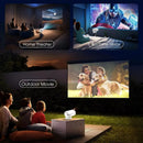 Mini Projeto Hy300 Smart Portátil TV Hd 4k Bluetooth Wifi Cor Branco Android 11.0 5g Cinema em Casa Imagem Nítida Compatível Com Diversos Dispositivos Com Controle VLX