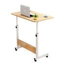Mesa Notebook Ergonômica Multiuso Altura Regulável Rodinhas Mesa de Canto Escrivaninha para Cama Sofá Ajustes