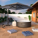 Spa Inflável Bestway Miami 669l + Bomba Filtragem +capa